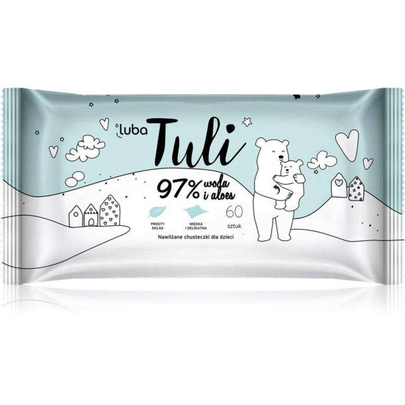 Luba Tuli Aloe Vera vlhčené ubrousky pro děti 60 ks
