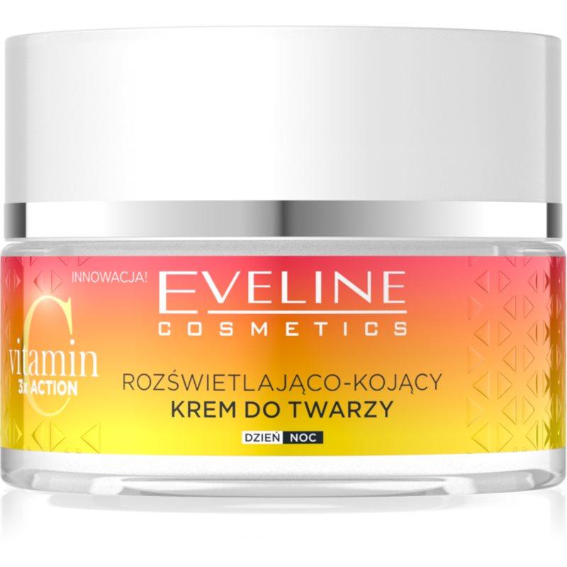 Eveline Cosmetics Vitamin C 3x Action rozjasňující krém se zklidňujícím účinkem 50 ml