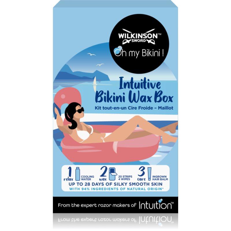 Wilkinson Sword Intuitive Bikini Wax depilační sada linie bikin a podpaží