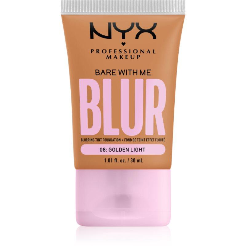 NYX Professional Makeup Bare With Me Blur Tint hydratační make-up odstín 08 Golden Light 30 ml