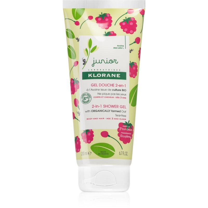 Klorane Junior šampon a sprchový gel 2 v 1 pro děti 200 ml