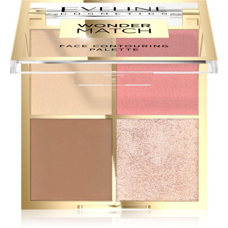 Eveline Cosmetics Wonder Match multifunkční paleta 4 v 1 odstín 02 10,8 g