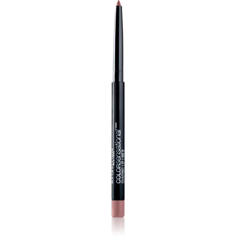 MAYBELLINE NEW YORK Color Sensational Shaping Lip Liner tužka na rty s ořezávátkem odstín 50 Dusty Rose 1.2 g