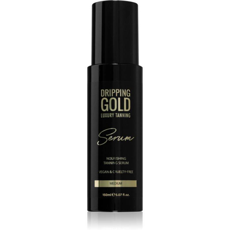Dripping Gold Luxury Tanning Serum samoopalovací přípravek na tělo a obličej odstín Medium 150 ml