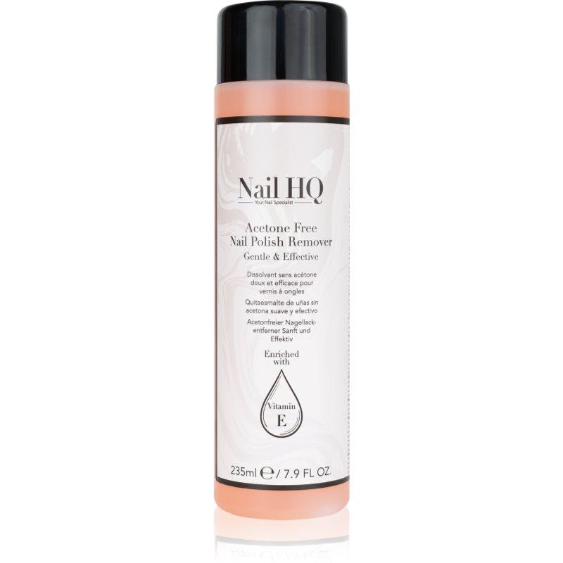 Nail HQ Acetone Free odlakovač na nehty bez acetonu 235 ml