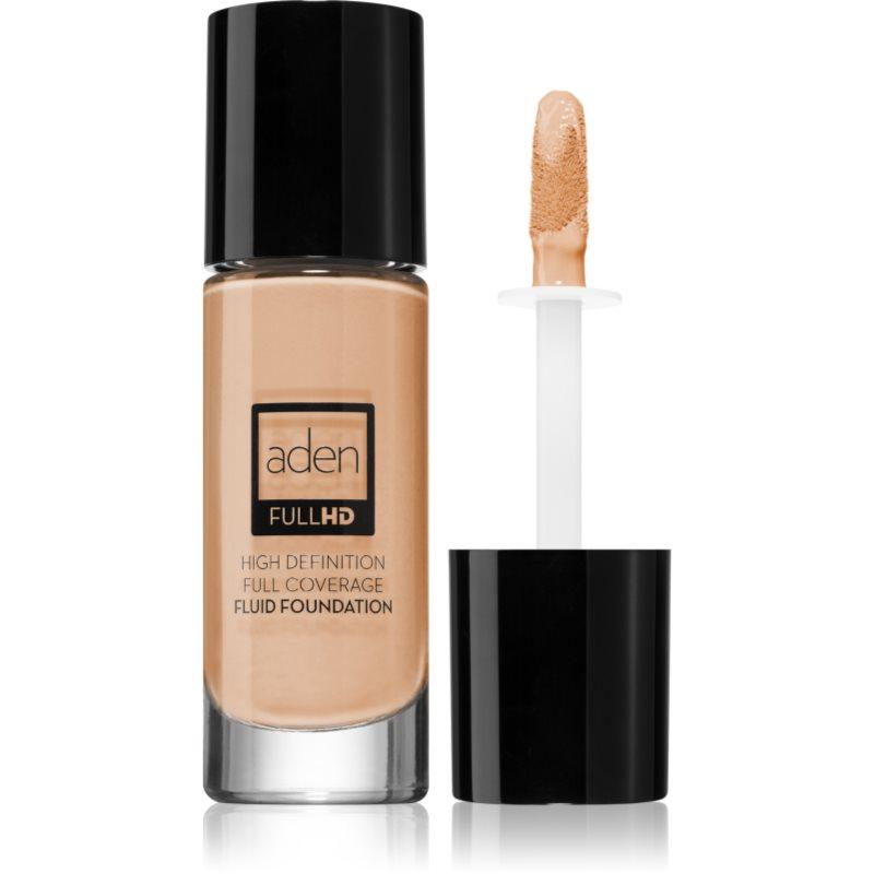 Aden Cosmetics Full HD Fluid Foundation dlouhotrvající tekutý make-up odstín 03 Beige 20 ml