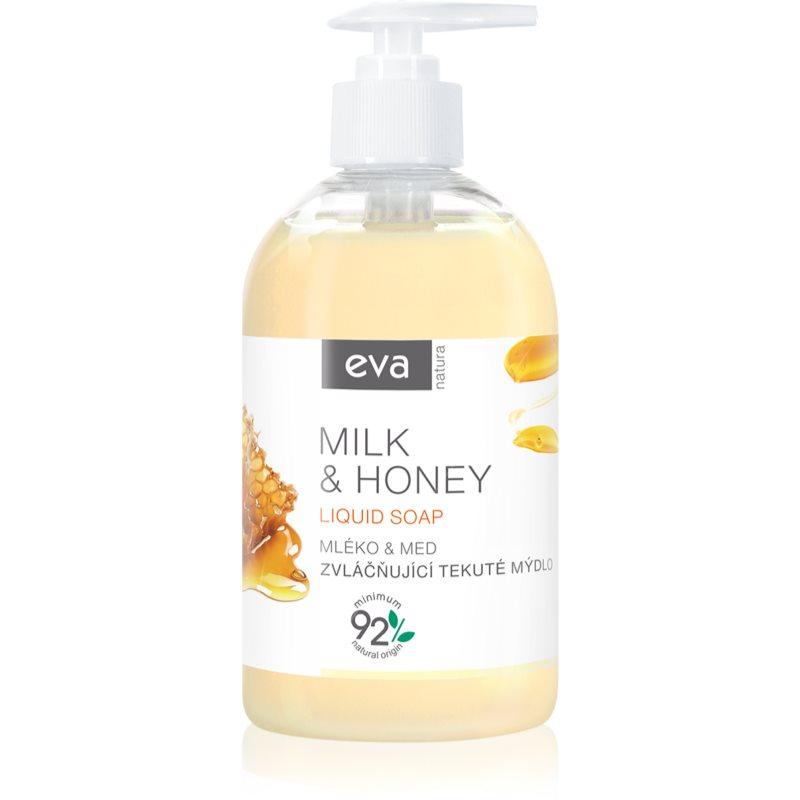 Eva Natura Milk & Honey tekuté mýdlo na ruce 500 ml