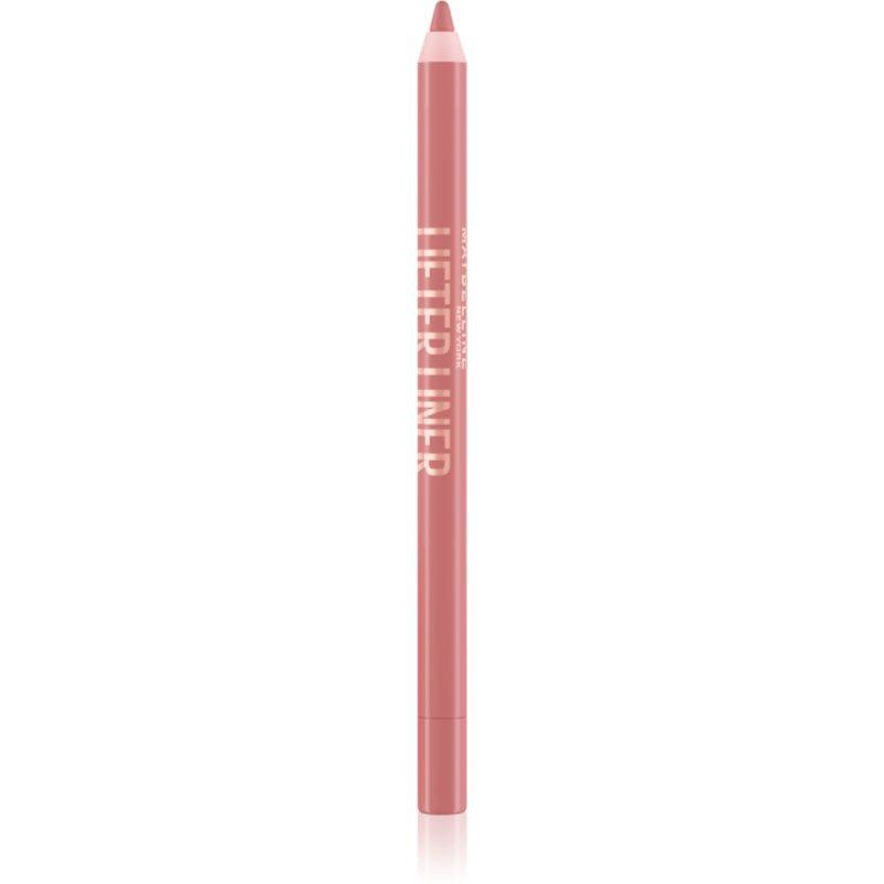 MAYBELLINE NEW YORK Lifter Liner konturovací tužka na rty s hydratačním účinkem odstín 006 Line Leader 1.2 g