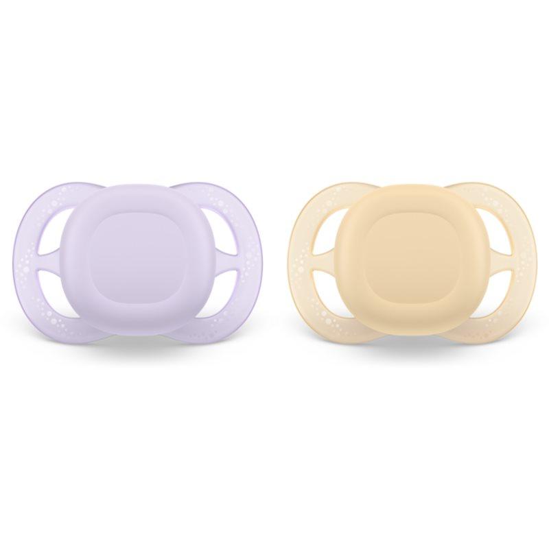 Philips Avent Ultrastart SCF075/01 0-2 m dudlík Yellow/Purple 2 ks