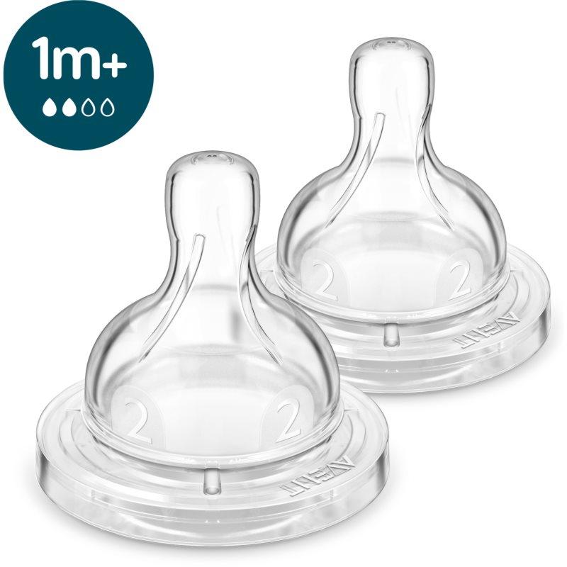 Philips Avent Anti-colic SCY762/02 savička na láhev anti-colic 1 m+ Slow Flow 2 ks