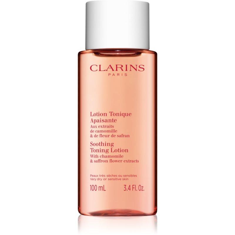 Clarins Cleansing Soothing Toning Lotion čisticí a zklidňující tonikum pro citlivou a suchou pleť 100 ml