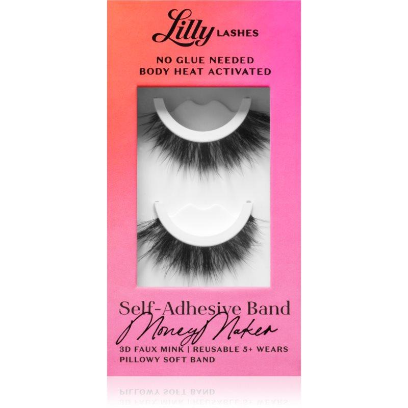 Lilly Lashes Self-Adhesive Band umělé řasy typ MoneyMaker 2 ks