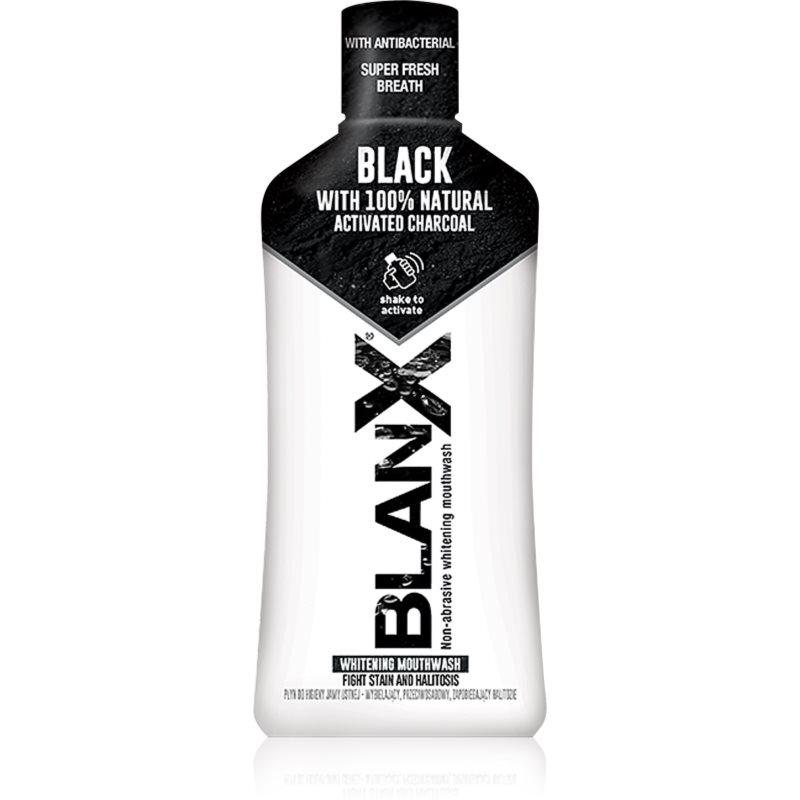 BlanX Black Mouthwash bělicí ústní voda s aktivním uhlím 500 ml