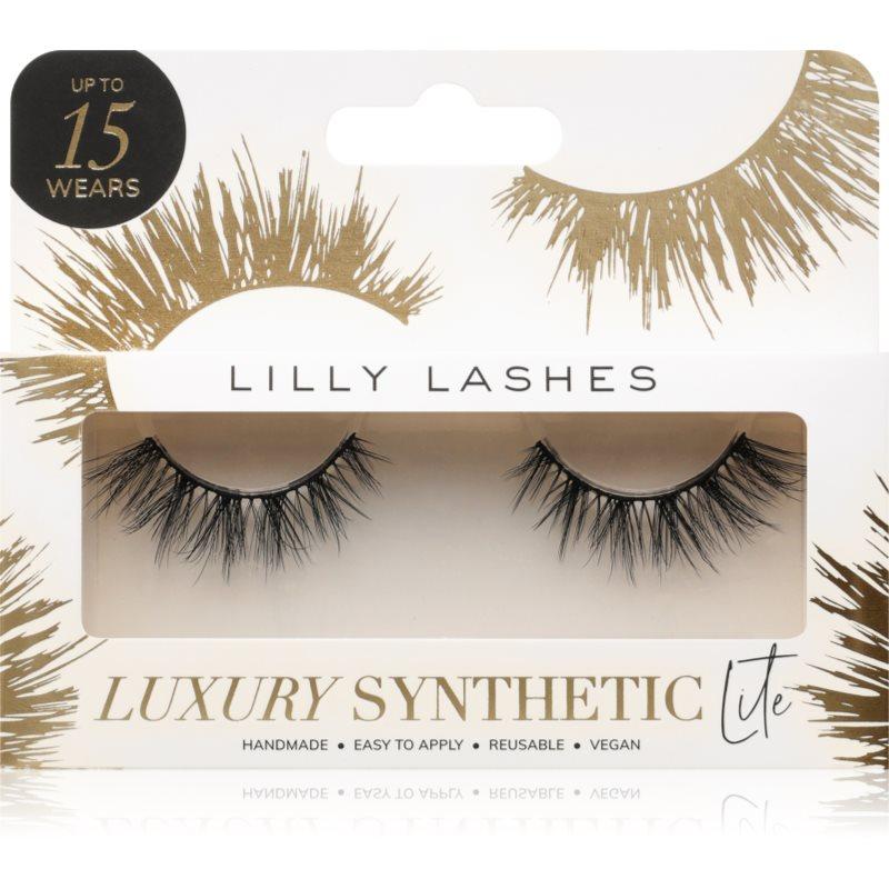 Lilly Lashes Luxury Synthetic Lite umělé řasy typ Exclusive 1 pár