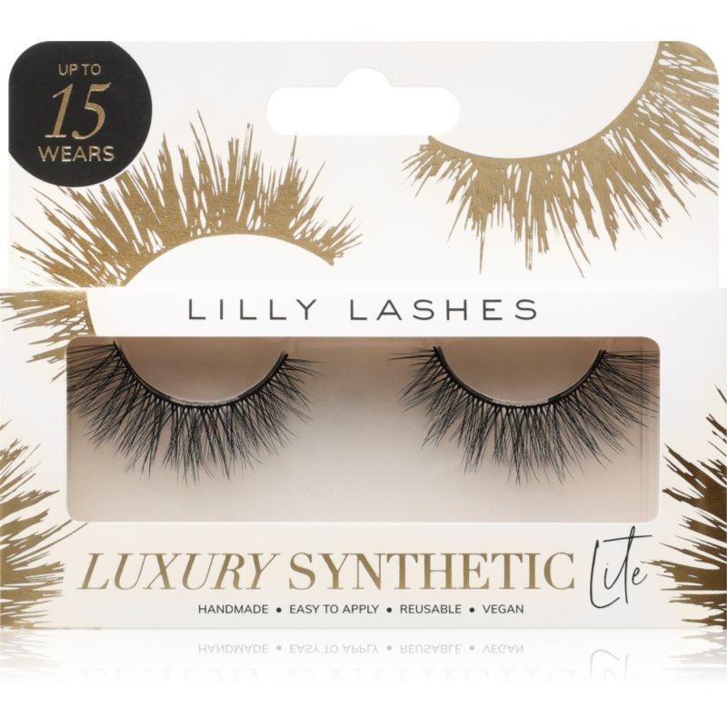 Lilly Lashes Luxury Synthetic Lite umělé řasy typ Classy 1 pár