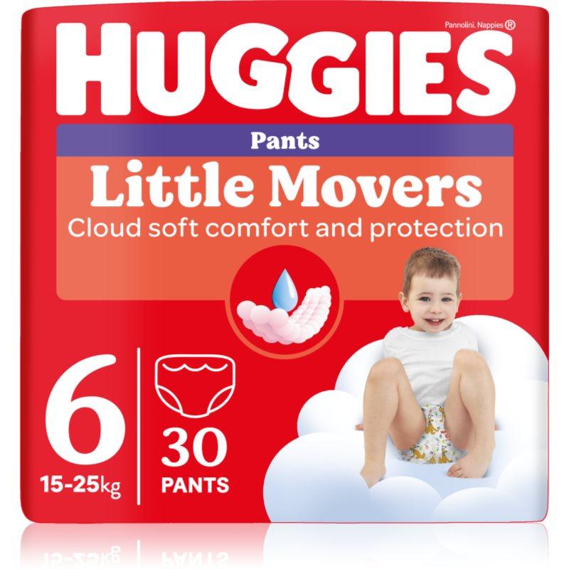 Huggies Little Movers Pants jednorázové plenkové kalhotky 15-25 kg 30 ks