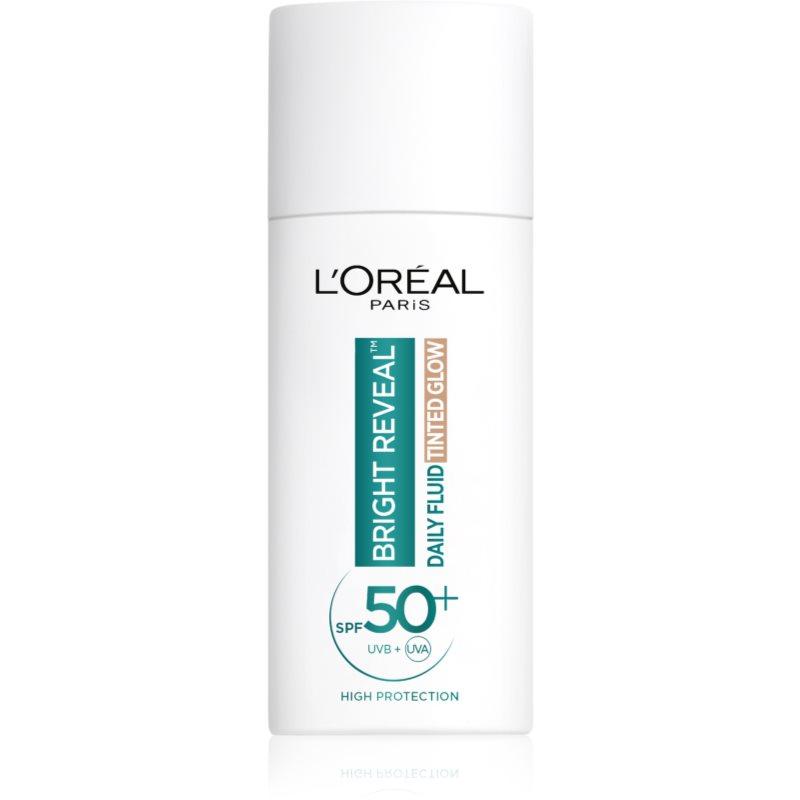L’Oréal Paris Bright Reveal rozjasňující tónovací fluid proti tmavým skvrnám SPF 50+ 50 ml