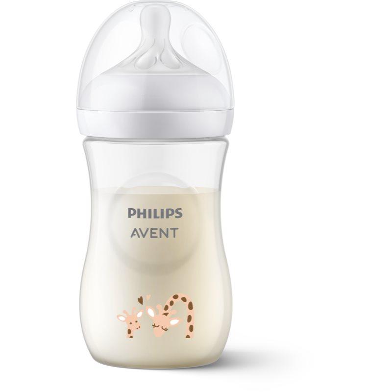 Philips Avent Natural Response SCY903/66 kojenecká láhev 1 m+ Giraffe 260 ml
