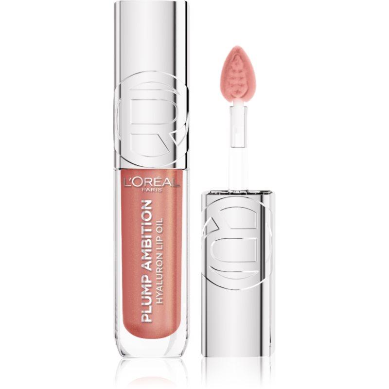 L’Oréal Paris Plump Ambition lesk na rty pro větší objem s kyselinou hyaluronovou odstín 650 Nude Macaron ml