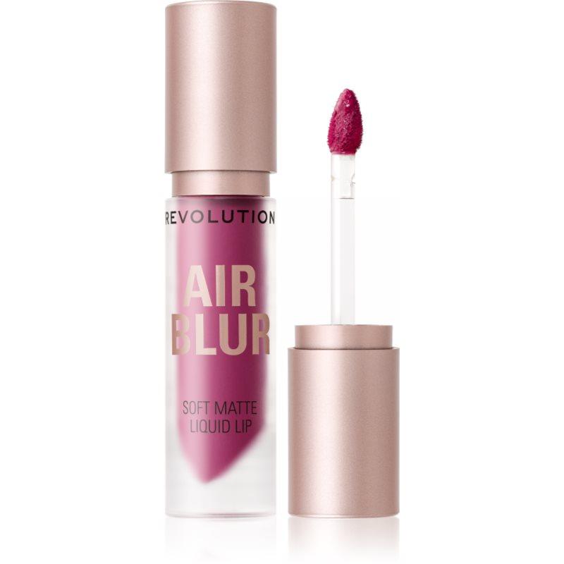 Makeup Revolution Air Blur Liquid Lipstick lehká tekutá matná rtěnka odstín Sultry 3.5 ml