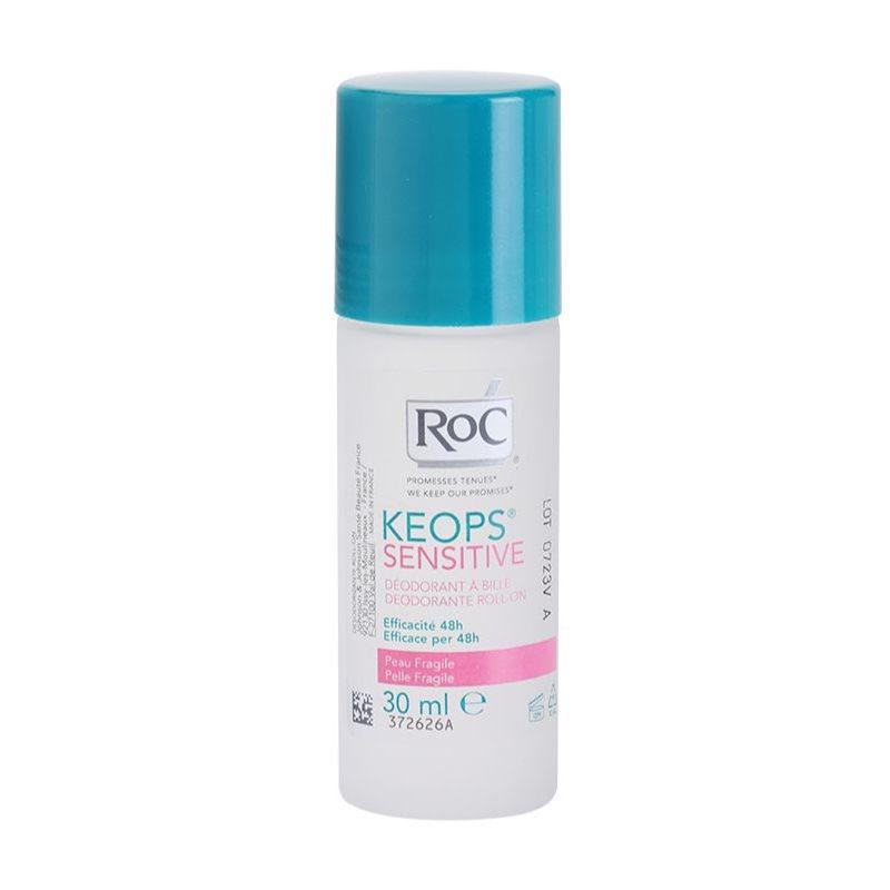 RoC Keops Sensitive deodorant roll-on pro citlivou pokožku 48h 30 ml