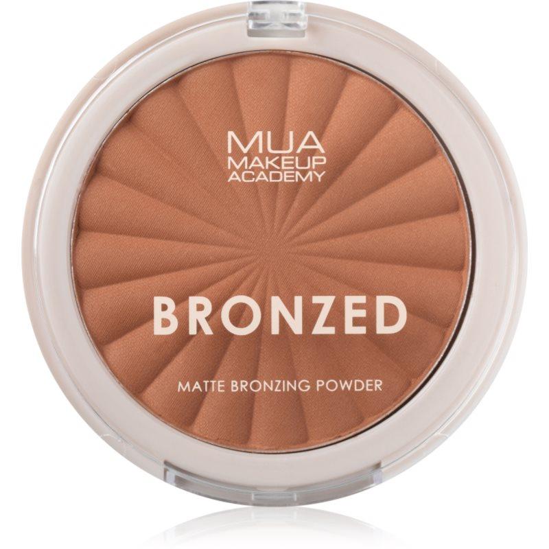 MUA Makeup Academy Bronzed bronzující pudr odstín 110 8.5 g