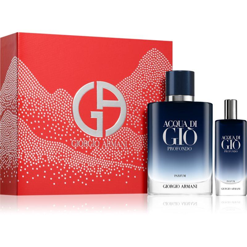 Armani Acqua di Giò Profondo Parfum dárková sada pro muže