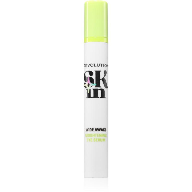 Revolution Skincare Wide Awake sérum na oční okolí pro okamžité rozjasnění 15 ml