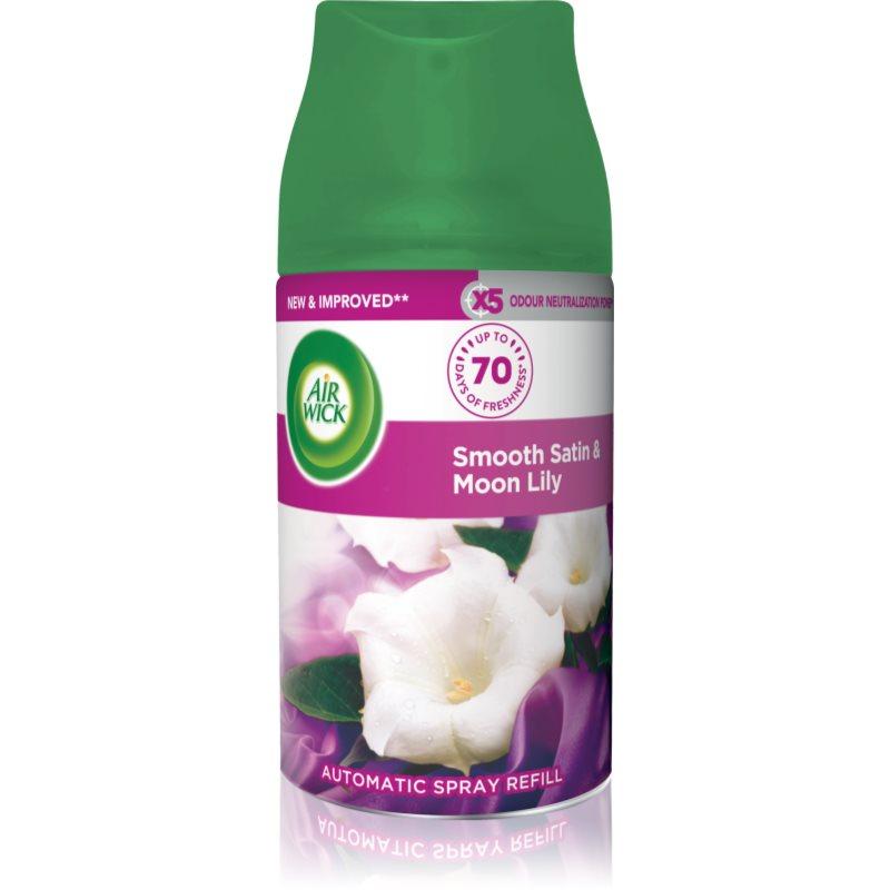 Air Wick Freshmatic Smooth Satin & Moon Lily osvěžovač vzduchu náhradní náplň 250 ml