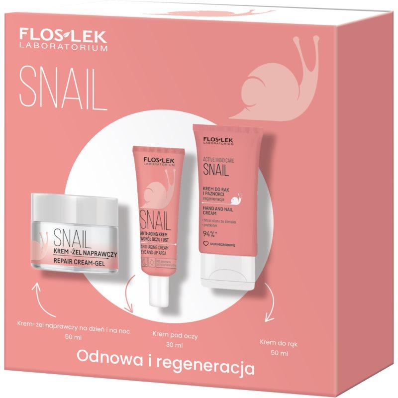 FlosLek Laboratorium Set Hand Set Snail dárková sada