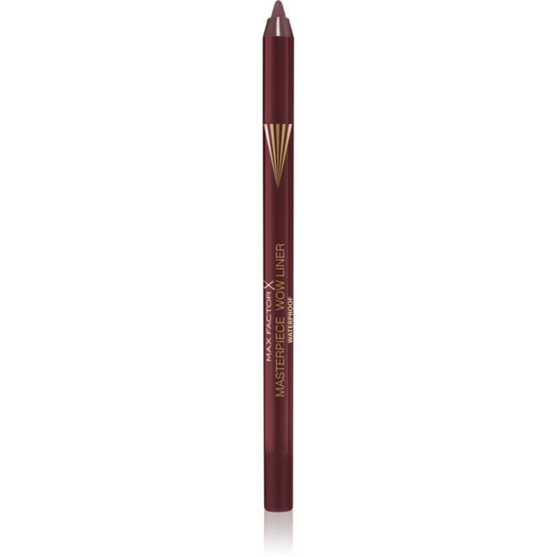 Max Factor Masterpiece Wow Liner Waterproof voděodolná tužka na oči odstín 190 Sweet Fig 1.2 g