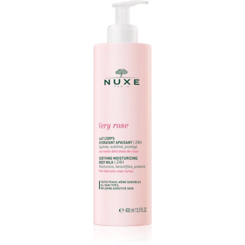 Nuxe Very Rose Soothing Moisturising Body Milk zklidňující tělové mléko 400 ml