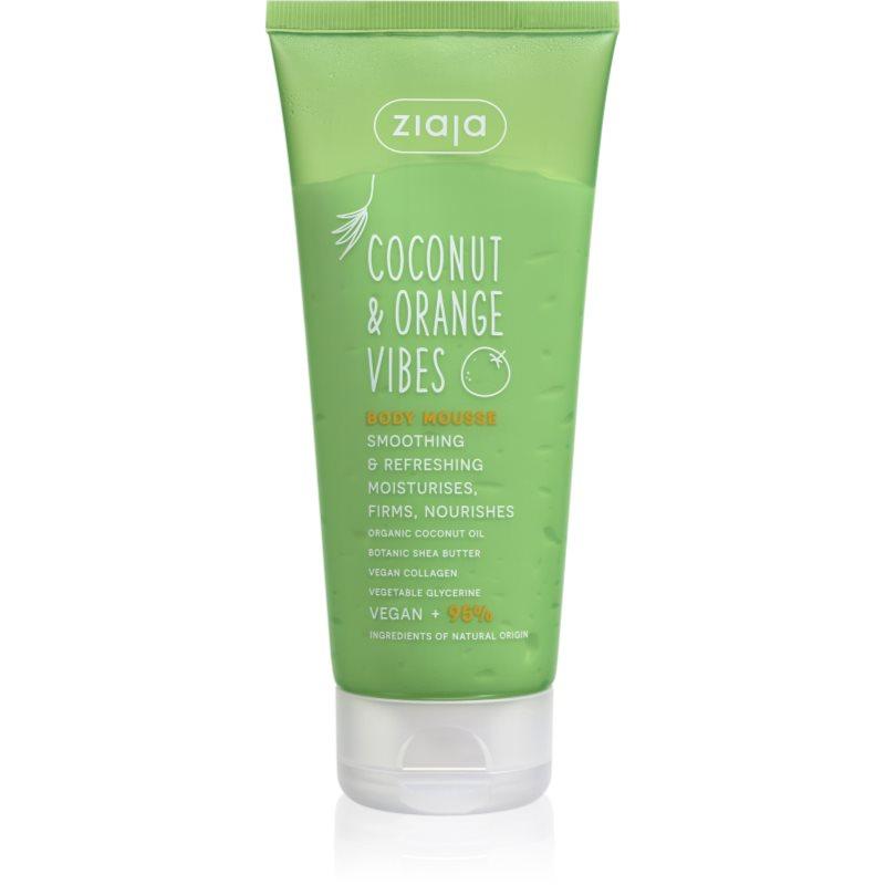 Ziaja Coconut & Orange Vibes tělová pěna s hydratačním účinkem 200 ml