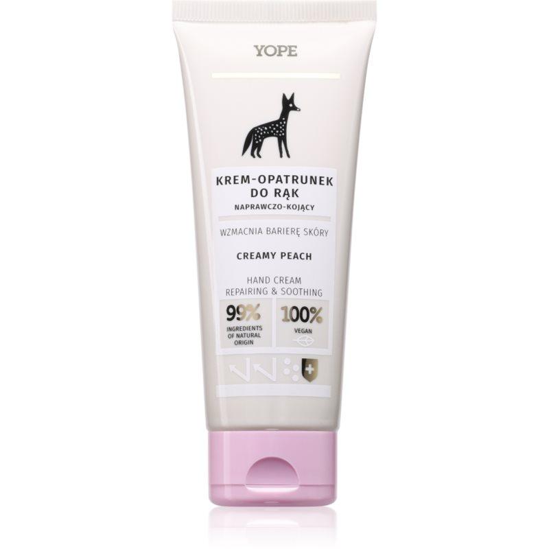 Yope Creamy Peach intenzivně hydratační krém na ruce 50 ml