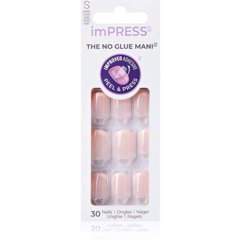 KISS imPRESS The No Glue Mani umělé nehty samolepicí Heroic 30 ks