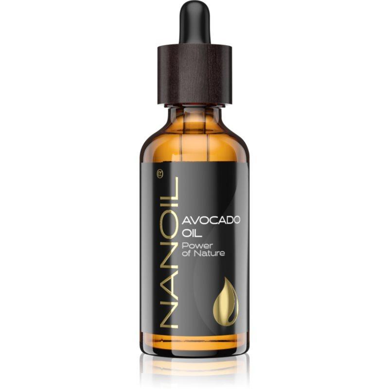 Nanoil Avocado Oil avokádový olej na obličej, tělo a vlasy 50 ml