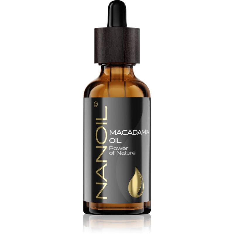 Nanoil Macadamia Oil makadamiový olej na obličej, tělo a vlasy 50 ml
