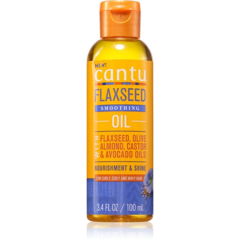 CANTU FlaxSeed Smoothing Oil hydratační a vyživující olej na vlasy 100 ml