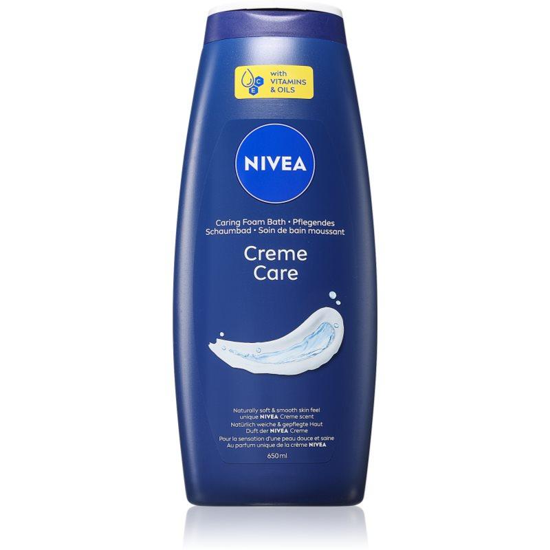 NIVEA Creme Care krémová pěna do koupele 650 ml