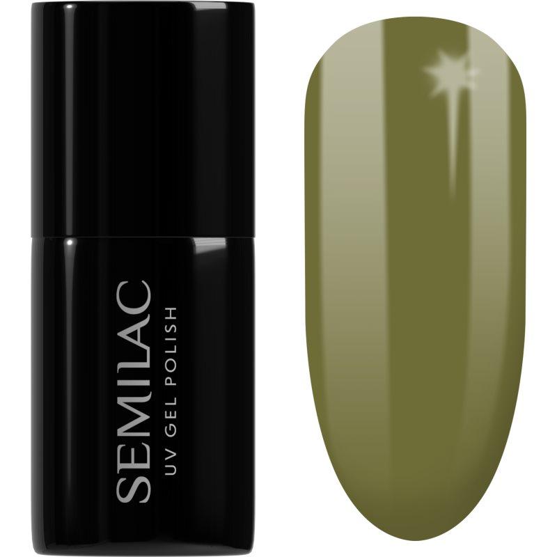 Semilac UV Hybrid WellBeing gelový lak na nehty s použitím UV/LED lampy odstín 659 Matcha Latte 7 ml