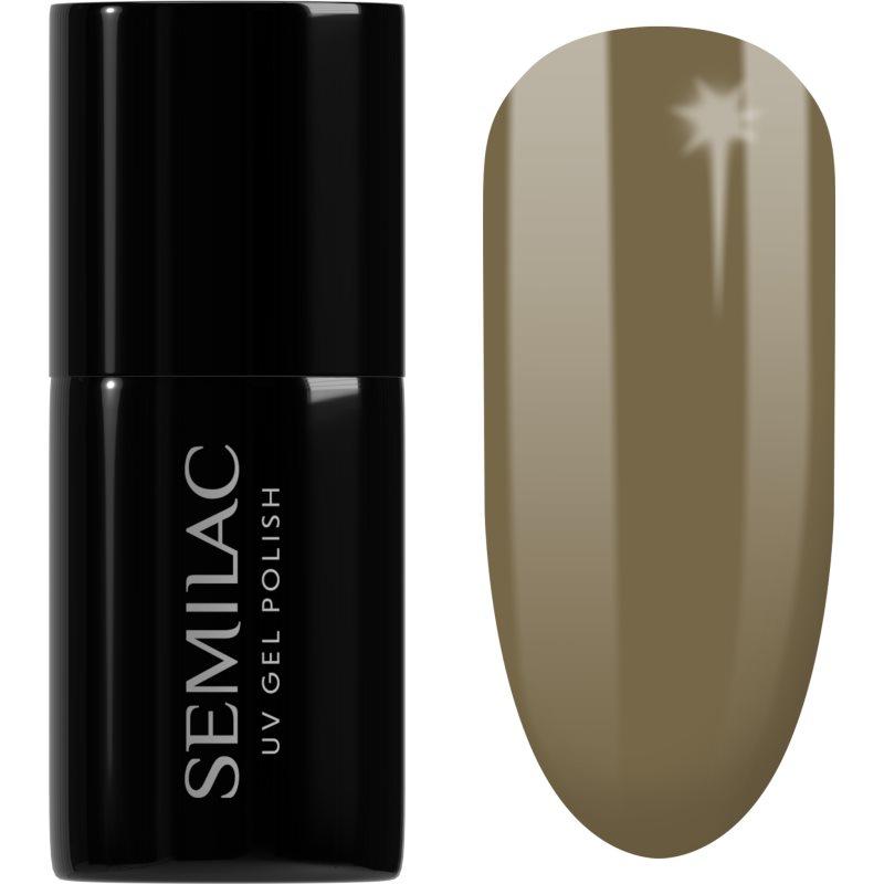Semilac UV Hybrid WellBeing gelový lak na nehty s použitím UV/LED lampy odstín 658 Sage Smoke 7 ml