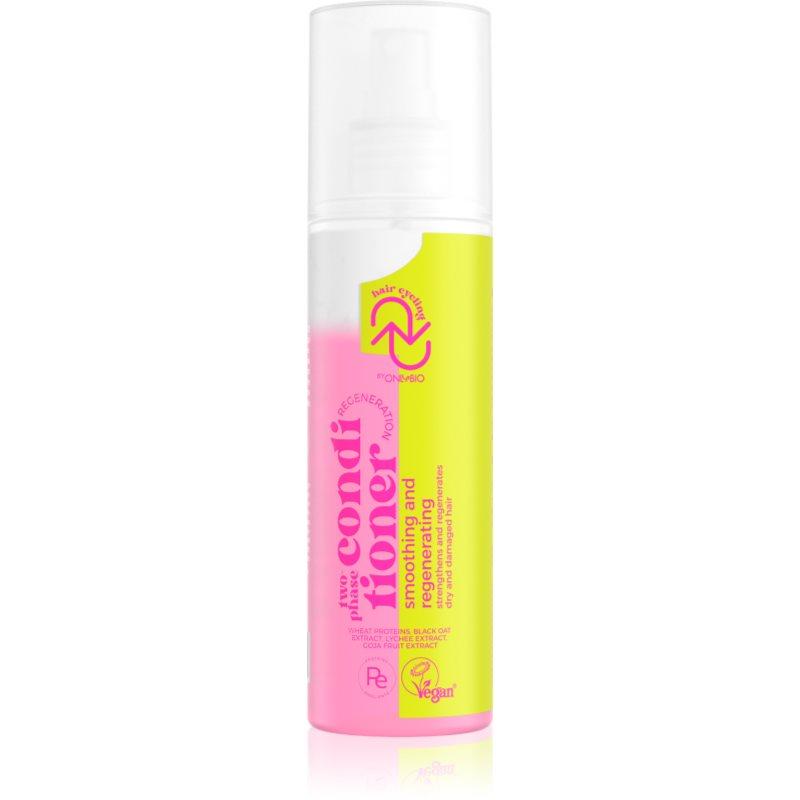 OnlyBio Hair Cycling Regeneration dvoufázový kondicionér pro uhlazení a obnovu poškozených vlasů 200 ml