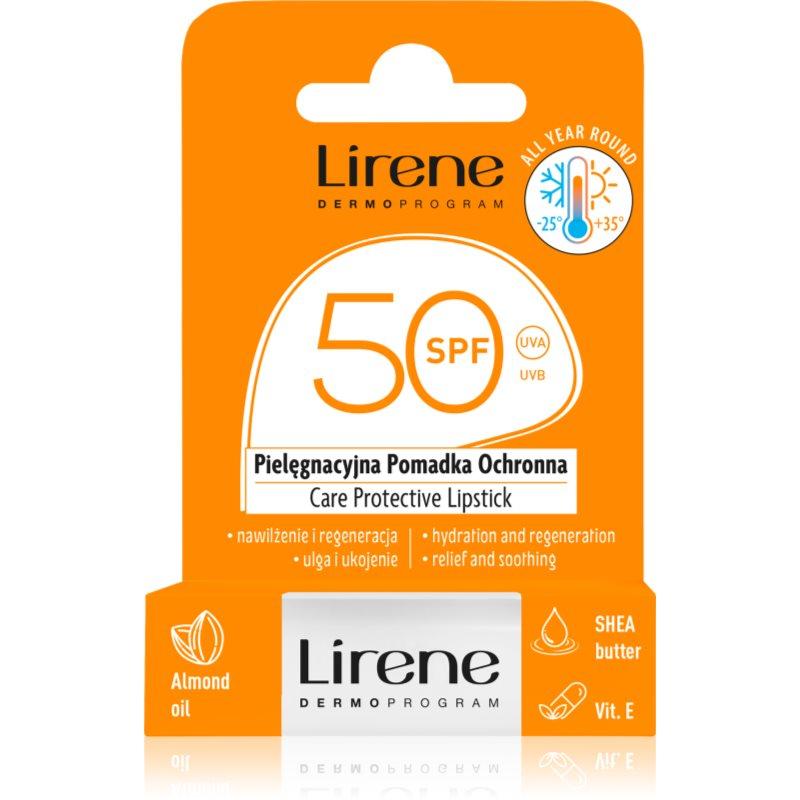 Lirene Care Protective Lipstick ochranný balzám na rty s hydratačním účinkem SPF 50 4.6 g