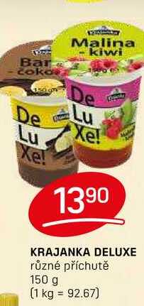 KRAJANKA DELUXE různé příchutě 150 g 