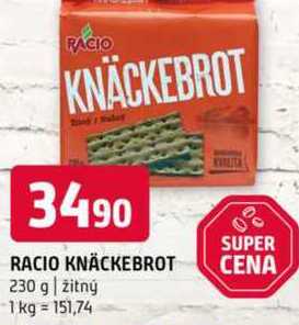 Racio knackebrot 230 g | žitný 