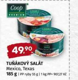Tuňákový salát Mexico, Texas 185 g 