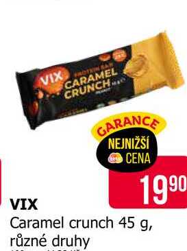 VIX Caramel crunch 45 g, různé druhy 