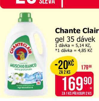 Chante Clair gel 35 dávek 