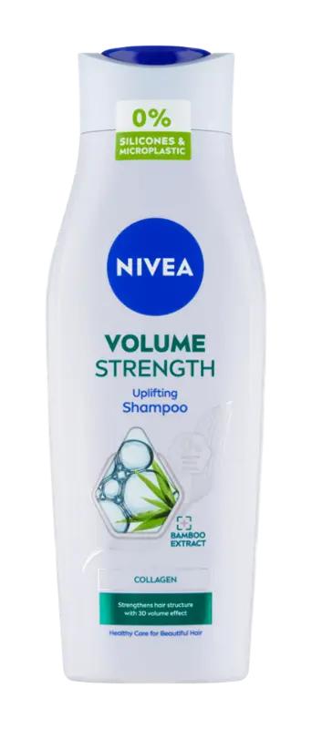 NIVEA Pečující šampon Volume & Strength, 400 ml