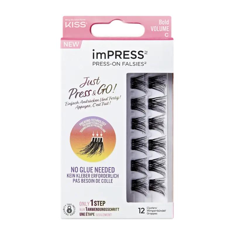 KISS Umělé trsové řasy imPRESS Press on Falsies Single 05, 1 ks